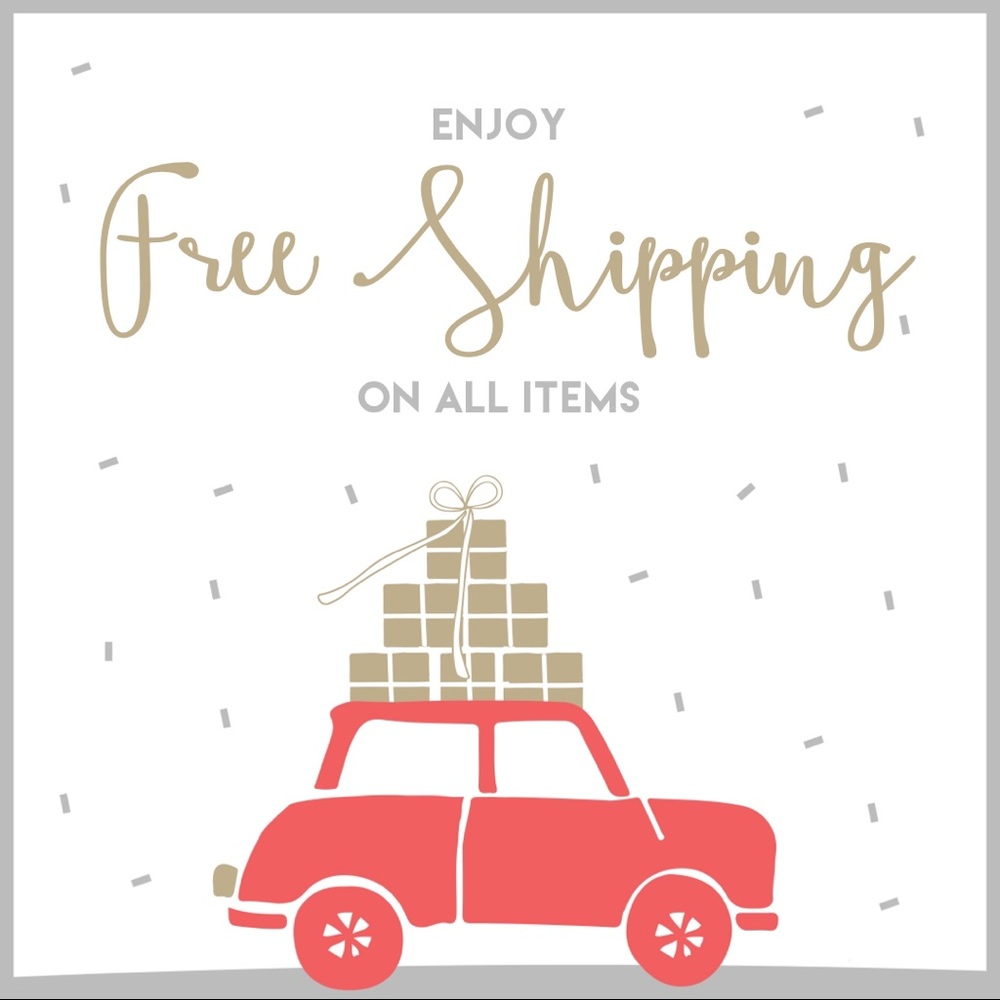 Free SHIPPING! Just place a comment below product